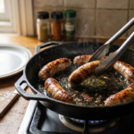 slow cooker sausage casserole recipe steps (1)