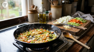 slow cooker sausage casserole recipe steps (3)